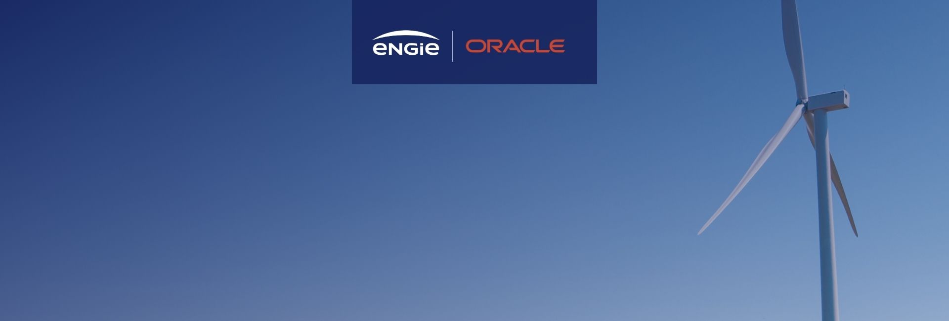 ENGIE and Oracle renewable electricity agreement