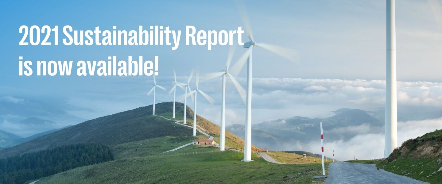 2021 Sustainability Report is now available!